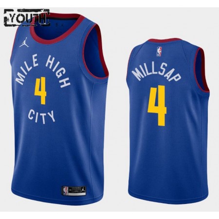 Barn Denver Nuggets Tröja Paul Millsap 4 2020-2021 Jordan Brand Statement Edition Swingman